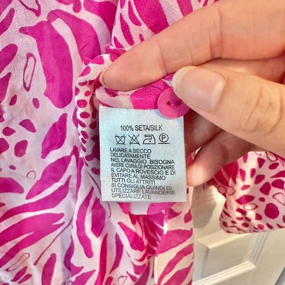 Luisa spagnoli silk print blouse - Picture 7 of 7